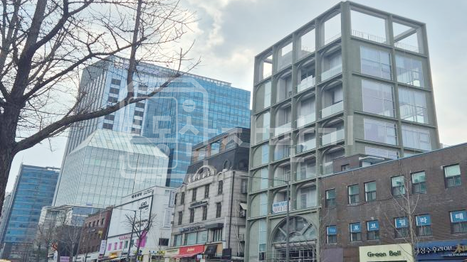 서울 강남구 논현동 강남구청역 2분, 지상7층~지하2층 신축건물 통임대 월세 매물번호 28349 사진 1